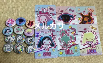 에이리언 스테이지 ALIEN STAGE 미니 캔뱃지 토끼 시리즈 카드