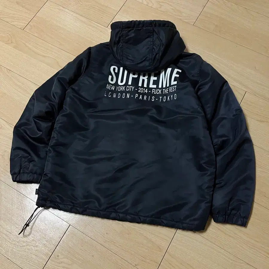 Items Similar to Supreme Cotton Utility Anorak Black - 24SS