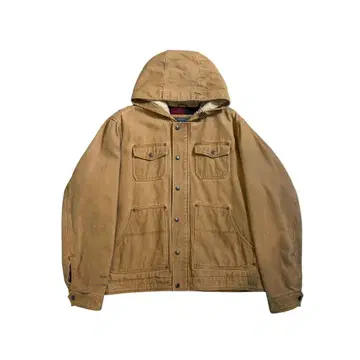 [레어] G.H.BASS 덕 자켓 후드 부착