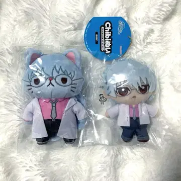 은혼 3학년 Z반 긴파치 선생님 chibi 누이 with cat