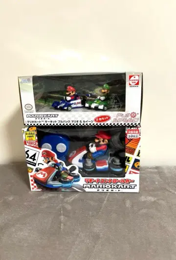 마리오 카트 서킷 풀백 마리오 루이지 리모트 컨트롤 카