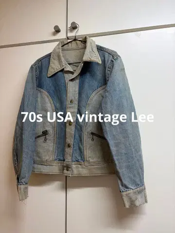 70s made in USA 빈티지 Lee 데님 자켓