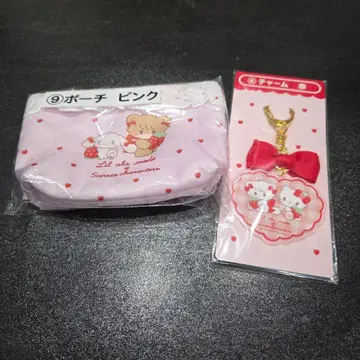 산리오 mikko 제일복권 파우치 참