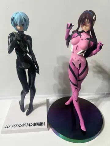 에반게리온 아야나미 레이 마키나미 피규어 2체 묶음 판매