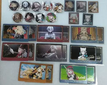 원신 피날레로의 향연 캔뱃지 카드 세트 포토 카드 폰타인