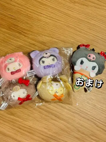 산리오 가챠 오뚝이 봉제 인형 마스코트