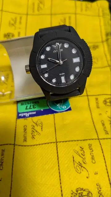 adidas 손목시계 고무 벨트