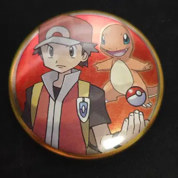 포켓몬 트레이너 캔뱃지 레드 리자드