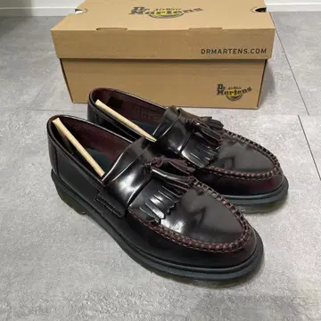 닥터마틴 [ 26cm ] 퀼트 태슬 로퍼 ADRIAN 버건디
