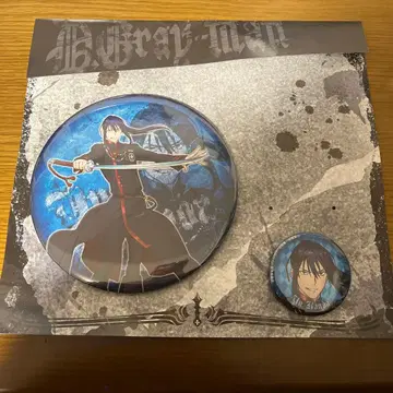 D.Gray-man 칸다 유우 빅 캔뱃지 2개 세트