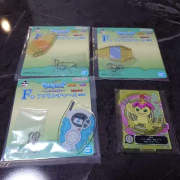 디지몬 아크릴 참 3개 + 아크릴 스탠드 팔몬