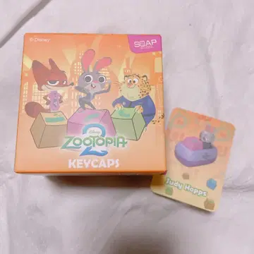 탑토이 디즈니 주토피아 블라인드 키캡 주디