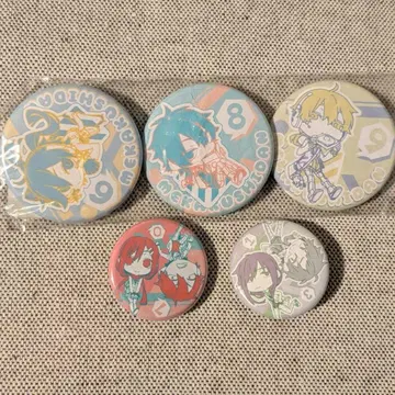 카게로우 프로젝트 카게프로 스쿨 랜덤 캔뱃지 5개 세트 묶음 판매