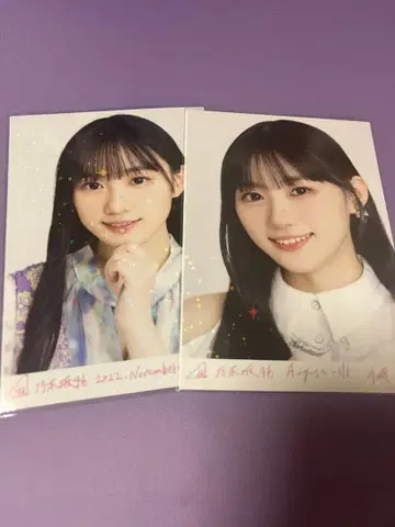 노기자카46 카와사키 사쿠라 브로마이드 노기코레 R 2종