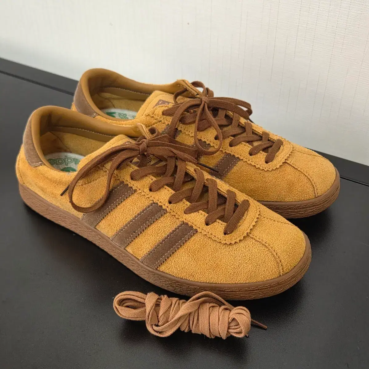 Adidas Tobacco Gruen Mesa Brown 250 #아디다스,#토바코,#아디다스토바코,#스니커즈,#아디다스신발 on  Bunjang Global Site