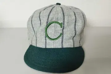 쿠퍼스타운 야구 모자 숏챙 울 가죽