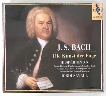 [ 미개봉 단종 ] 사바르 / 바흐: 푸가의 기법 2CD 오스트리아반