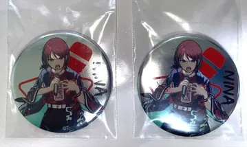 걸즈 밴드 크라이 3rd 포효의 연주 캔뱃지 니이나 사인 포함 없음 세트