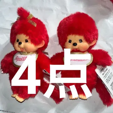 키디랜드 80주년 몬치치 S 남아 여아 빨간 몬치치