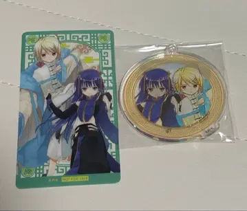 수호캐릭터 후지사키 나기히코 헨리 유세 차이나 아크릴 키링 특전 카드