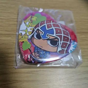 죠죠 황금의 바람 스핀스 SPINS 하트형 캔뱃지 캔뱃지 미스타