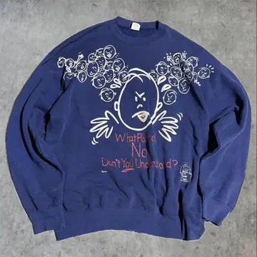 USA제 빈티지 프리즈 더 헤드 세이드 맨투맨