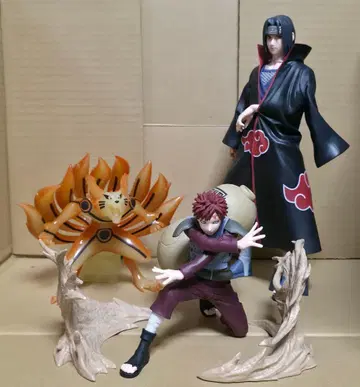 최종 가격 나루토 피규어 묶음 판매 3체 세트 우치하 이타치
