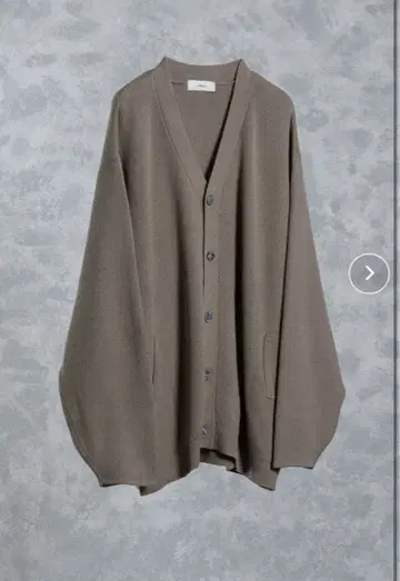 엑스트라 퀄리티 벌룬 슬리브 돌먼 오버 가디건