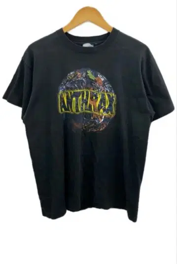USA 제조 90s ANTHRAX STOMP 442 티셔츠 빈티지