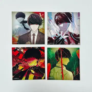 대애라 스텔라워스 스티커 오사키 4종