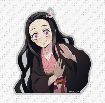 귀멸의 칼날 태양을 극복한 네즈코 히욧코리 아크릴 블록