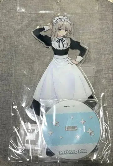 걸즈밴드 클라이 카와라기 모모카 메이드풍 ver. 특대형 아크릴 스탠드