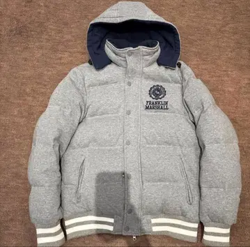 FRANKLIN MARSHALL 후드 부착 다운 자켓