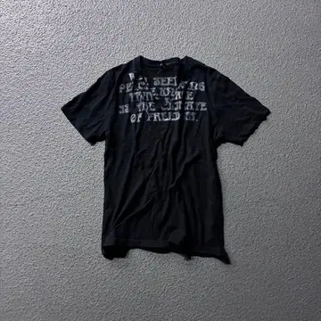 Dark Glitter Freedom Print Tee Y2K