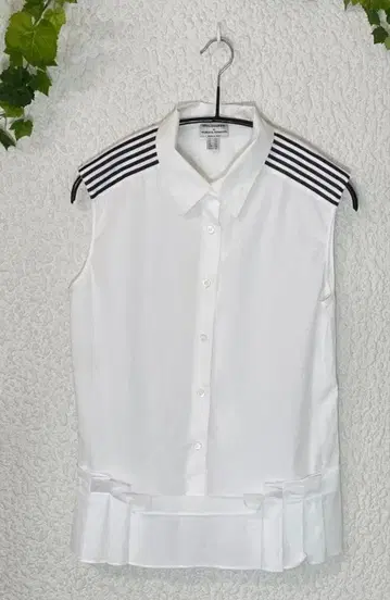 알베르타 페레티 민소매 블라우스