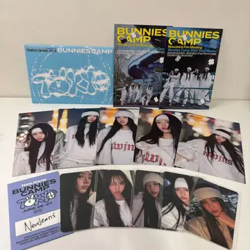 NewJeans BUNNIES CAMP 프리미엄 혜택 트레이딩 카드 엽서