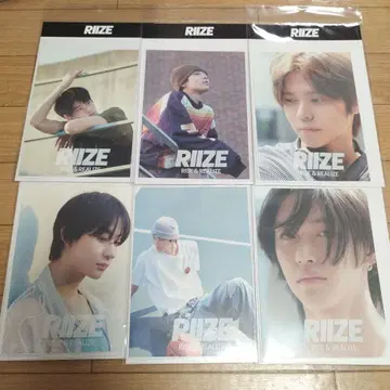 RIIZE 포토 카드 세트 6장