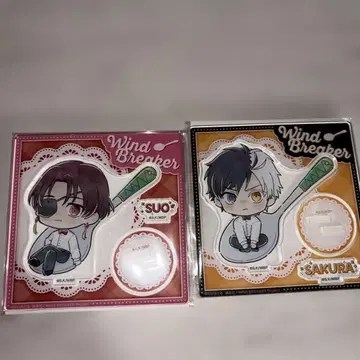 WIND BREAKER 아크릴 스탠드 스오 하야토, 사쿠라 하루카