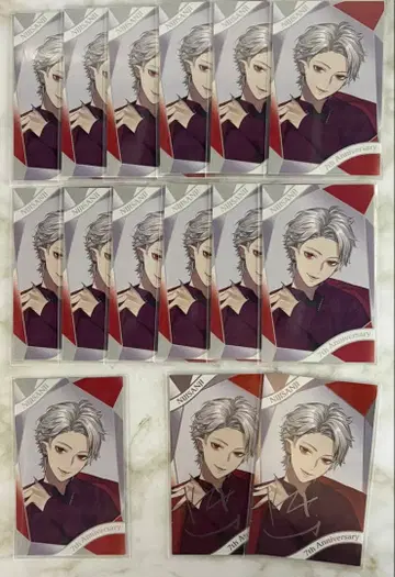 니지산지 쿠즈하 7주년 7th Anniversary 폴라로이드풍 카드