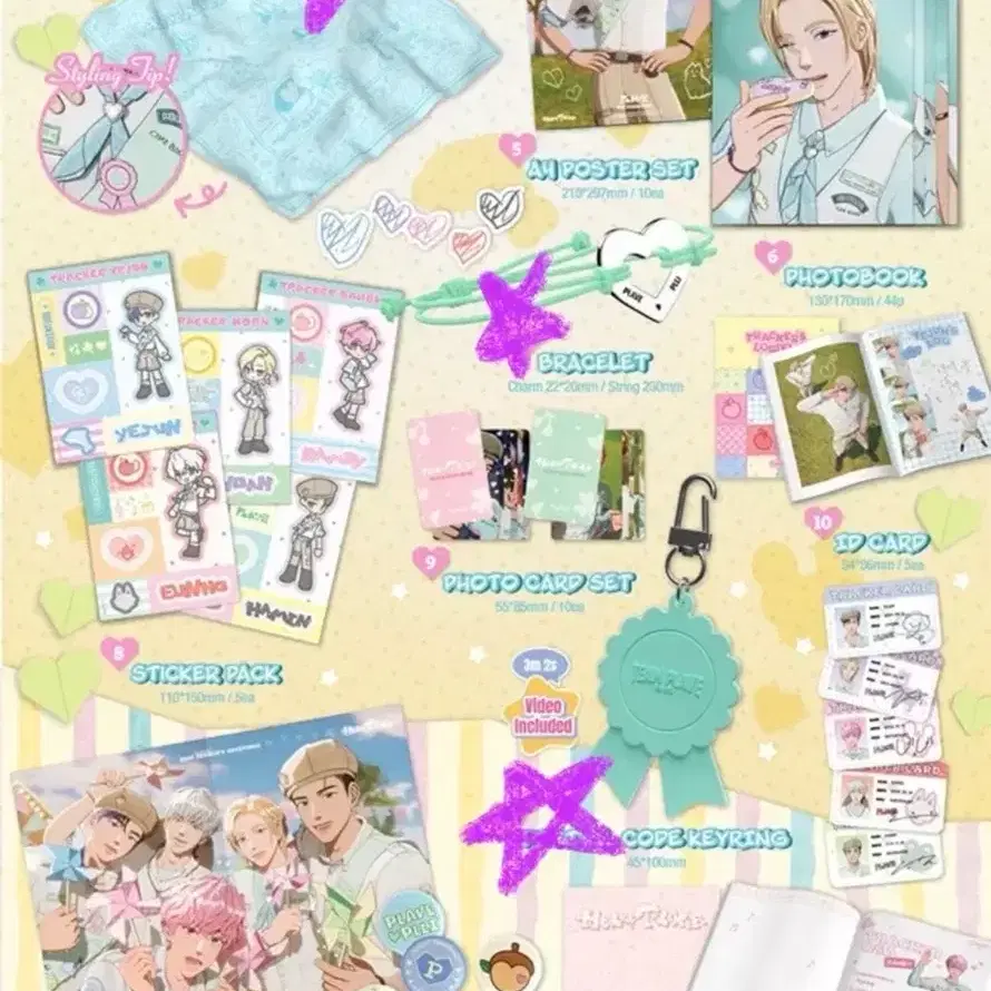 PLAVE 2025 seasons greetings #플레이브,#플레이브시그,#플레이브시즌