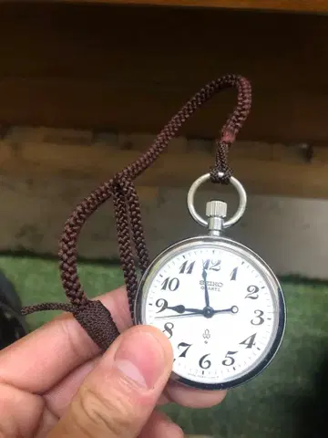 SEIKO 쿼츠 회중시계 쇼와 56년제