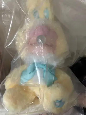 toptoy 낸시 토끼 봉제 인형 옐로우 컬러