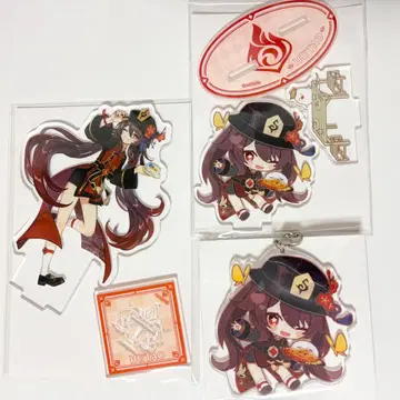 원신 호두 스이파라 아크릴 스탠드 아크릴 키링