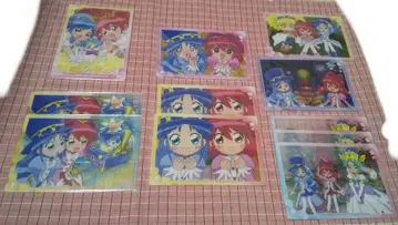 신비한 별의 쌍둥이 공주 파인 레인 클리어 카드 트리 빌리지 츠리비레