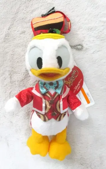 도쿄 디즈니 리조트 인형 배지 도날드/크리스마스 퀴진