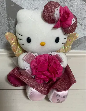 헬로키티 봉제 인형 드레스 꽃다발