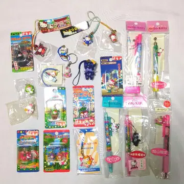 헬로키티 지역 한정판 모음 세트 스트랩 볼펜