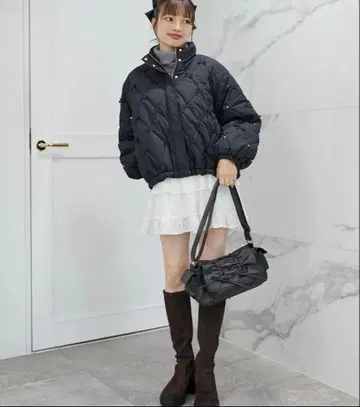 MAJESTIC LEGON 프티 리본 충전솜 블루종