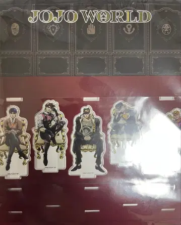 죠죠의 기묘한 모험 JOJOWORLD 아크릴 디오라마 아크릴 스탠드