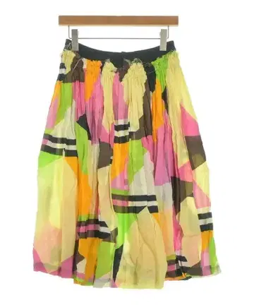 트리코트 꼼데가르송 롱 맥시 길이 스커트 여성용